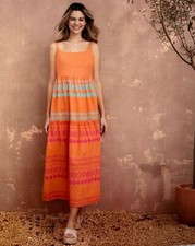 Damen Sommer Kleid * STRANDKLEID Boho sommer kleid MAXI KLEID Gr.L
