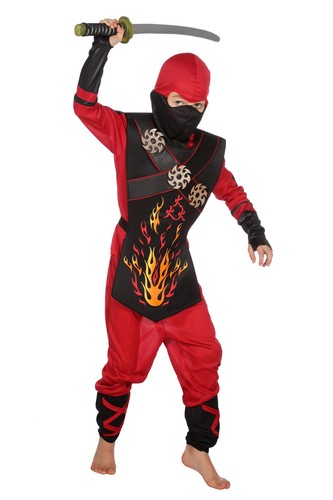 Ninja fire anzug - ninja, fire-anzug