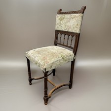 1 von 3 Holzstuhl Polsterstuhl