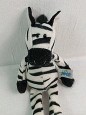 Vintage Nici Zebra ca. 25cm Plüschtier Kuscheltier Schlenker