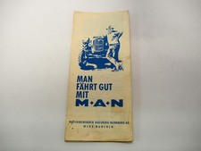Original Prospekt MAN