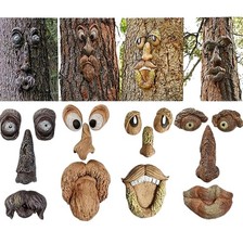 Baumgesicht-Dekoration für