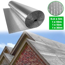 Doppelfolie Blasendämmung Alu-Luftpolsterfolie Isolierfolie Heizkörper Dämmfolie