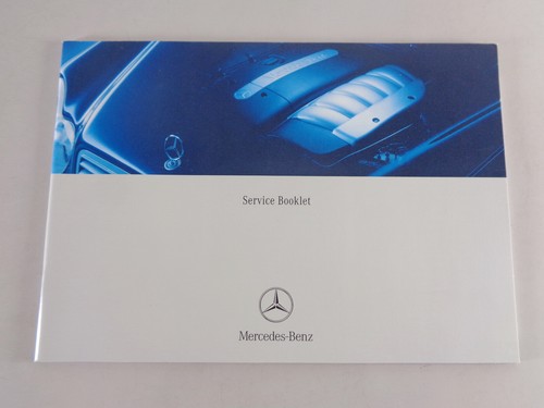 Scheckheft mercedes benz - scheckheft, slk