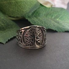 Baum des Lebens Silberring 925