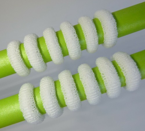 Frottee haargummis neu - frottee,