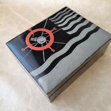 Seltene Werbedose Lampe MAZDA Antik Art Deco Lack aus Japan Modernasia 