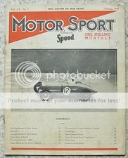MOTOR SPORT Magazine Feb 1944