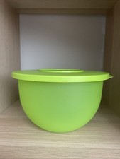 Tupperware Junge Welle Schüssel mit Deckel 2,5l Grün NEU