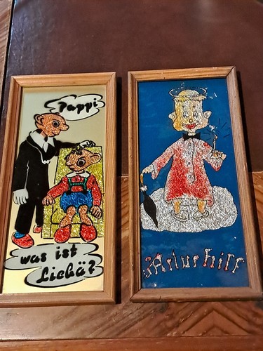Zwei ddr bilder - zwei, rahmen
