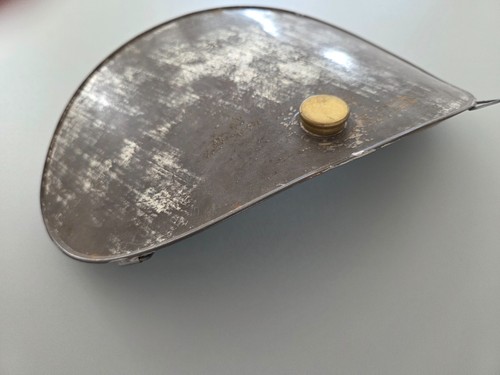 Antike wärmflasche metall - antike,