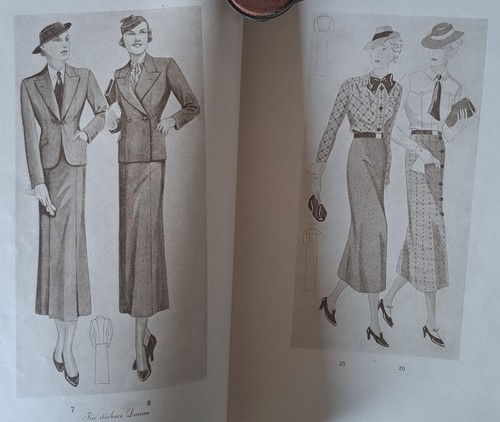 Schnittmuster 1936 modell - schnittmuster,