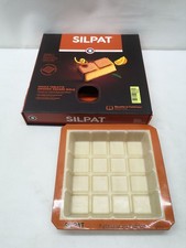 Silpat Quadratische Tablettenform, 16 Portionen