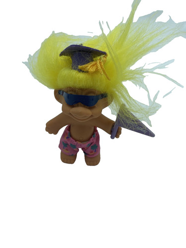 Russ doll troll mit schild - doll,