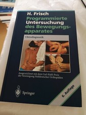 Programmierte Untersuchung des Bewegungsapparates Lehrbuch Chiropraktik Frisch