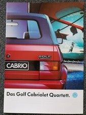 VW Golf I Cabrio Quartett