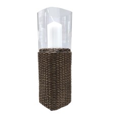 Teelichthalter Rattan Gartenlicht Outdoor HTI-Line