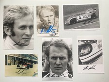 Helmut Marko - Formel 1 -  6 original Autogramm   -  Größen ab ca 15 x 10 cm