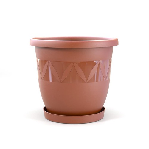Blumentopf mit untersetzer - untersetzer, Ø