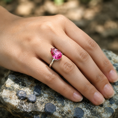 Ring selten rosa - rosa, band