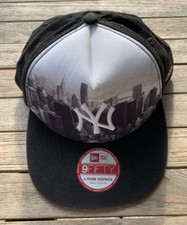 New Era Baseball Cap 9Fifty New York NY Yankees Skyline Schwarz weiß