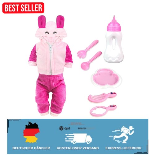 Schickes puppen pflege set mit - puppen, pflege-set