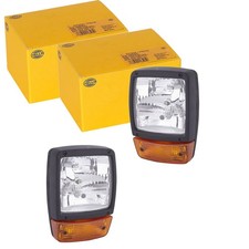2x HELLA SCHEINWERFER 12V