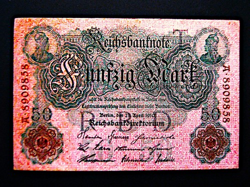 Reichsbanknote mark 1910 - 50,