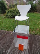 Kinderstuhl Fritz Hansen Serie 7 chrom weiß Arne Jacobsen Kinder Design Stuhl