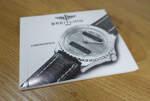 Original breitling chronospace - original,