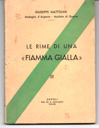 Giuseppe mattolini rime - giuseppe, di