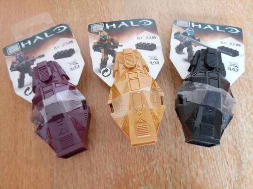 Halo mega bloks - mega, x3