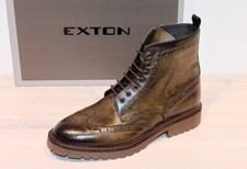 EXTON Leder-Stiefelette Biker