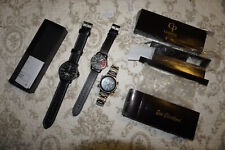 3 x Uhr Armbanduhr Pilotenuhr CHEIFEL Paris - Eric Chevillard