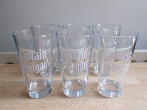 Gläser rhum captain morgan - 6,