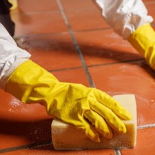 Spülhandschuhe Haushaltshandschuhe Gummihandschuhe Latexhandschuhe gelb NEU