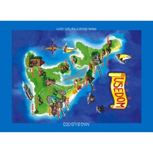 Insel usedom magnet - insel,