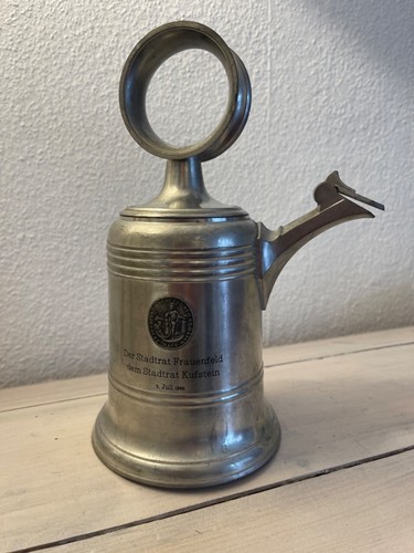Zinnkrug humpen aus - zinnkrug,