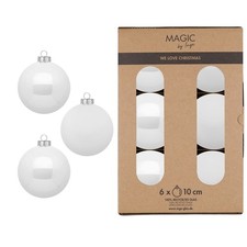 Weihnachtskugeln 6 Stk 10cm