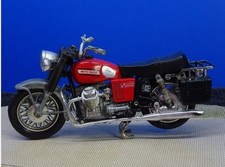 Polistil Moto Guzzi V7 Special Motorrad Modell rot ca. 1:15