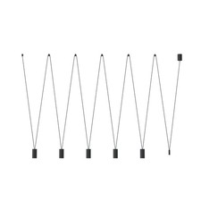 XXL Hängeleuchte Schwarz L