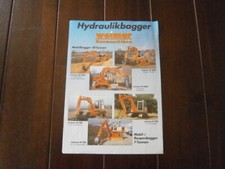 Prospekt Hydraulikbagger