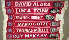 FC Bayern München Schals / 6 Stück / Sammelauflösung / Versandkostenfrei / 62