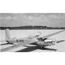 Bauplan 1-13 SW Vivat Modellbauplan Motorsegler Motorflugmodell