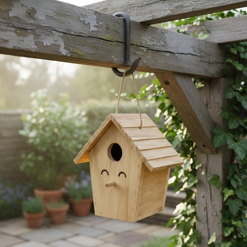Holz vogelhaus deko - deko, hängendes