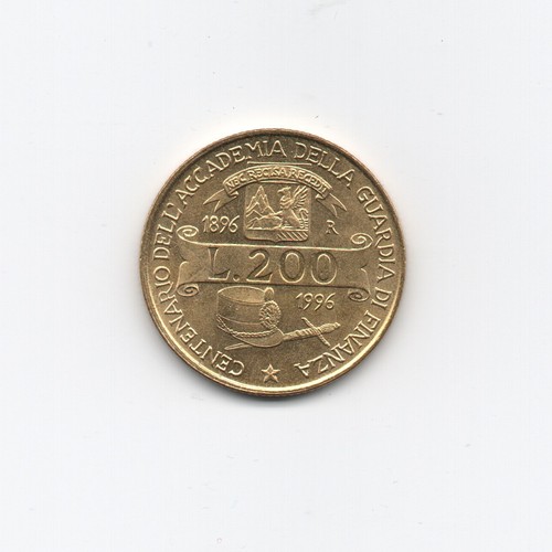 Italien 200 lire 1996 - 200, –