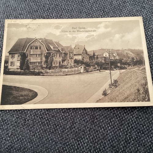 Postkarte ansichtskarte bad - ansichtskarte,