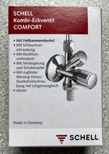 Schell Comfort Kombi-Eckventil ++ 1/2" mit RV ++ #03 551 06 99 ++ Neu !