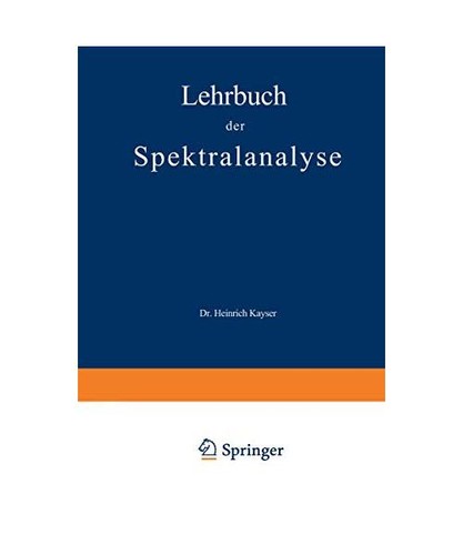 Lehrbuch der spektralanalyse - lehrbuch,