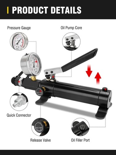 Manuelle hydraulikpumpe - manuelle,